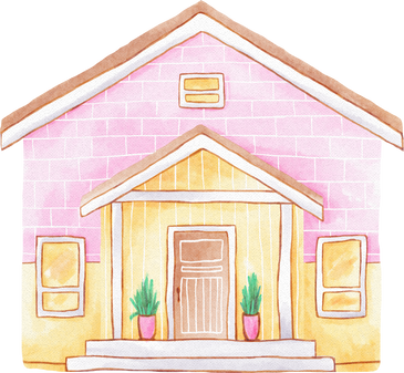 Cute Painted House